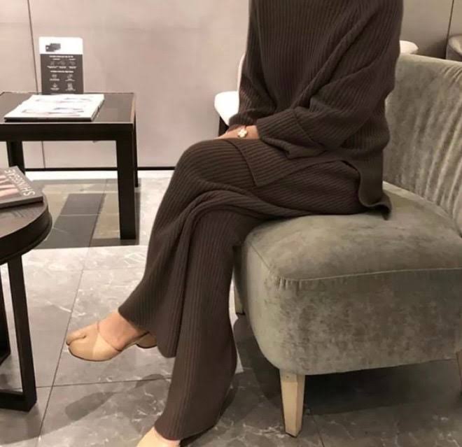 Alaya® Zweiteiler -  Schlichte Pyjama mit Oversizeschnitt